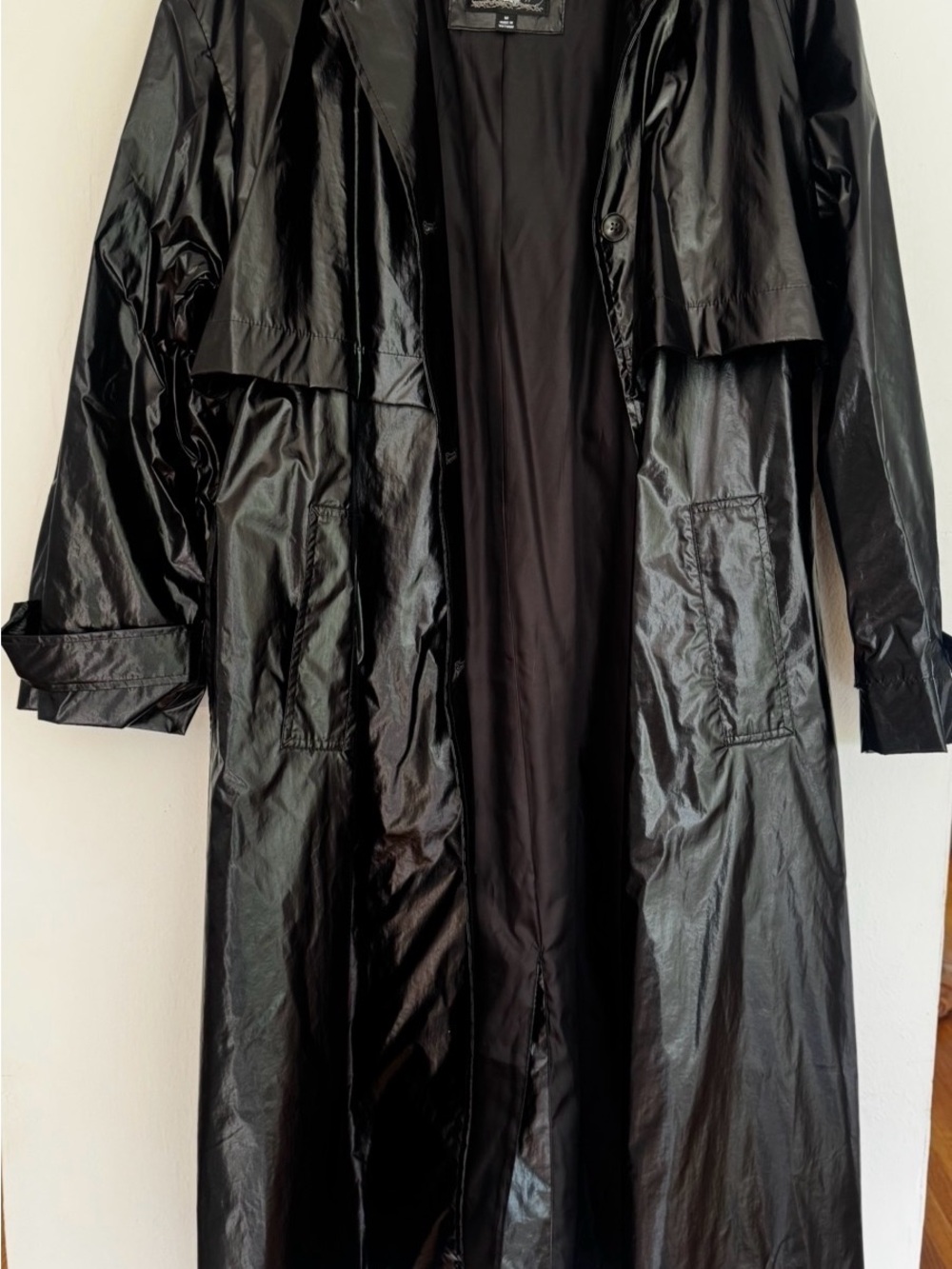 J Crew Rain or Shine Black Trench Coat - Women